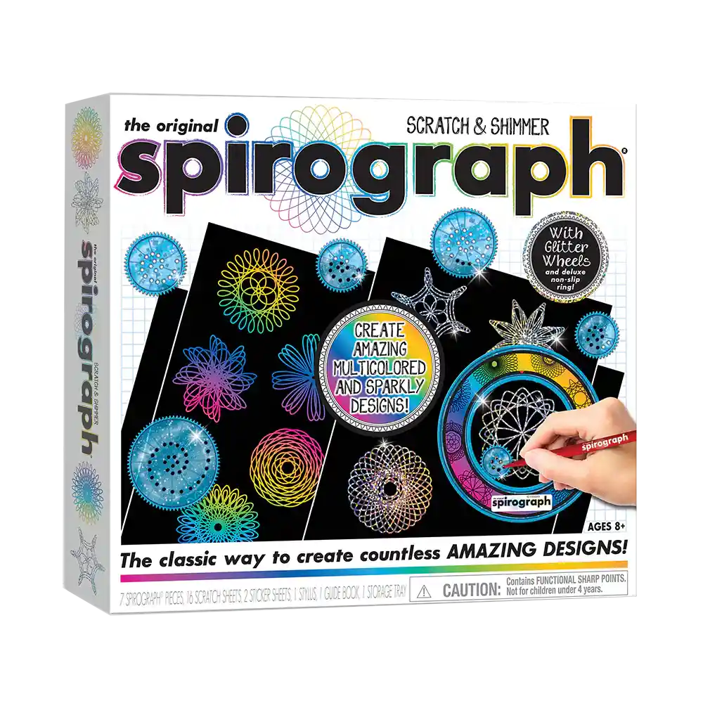 Spirograph Scratch & Shimmer