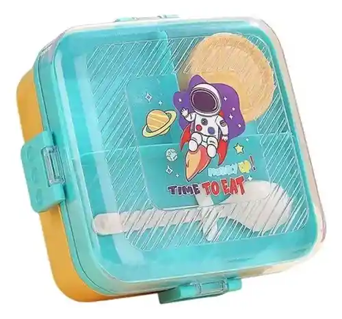 Tupper Para Colación Con Diseño De Astronauta Eleazar 7118