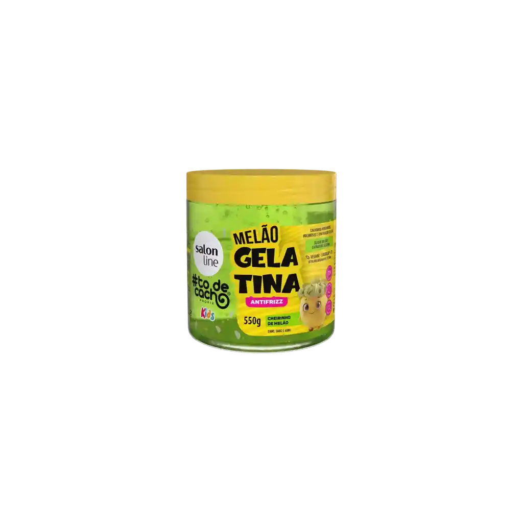 Gelatina Antifrizz Kids Melao 550gr Salon Line