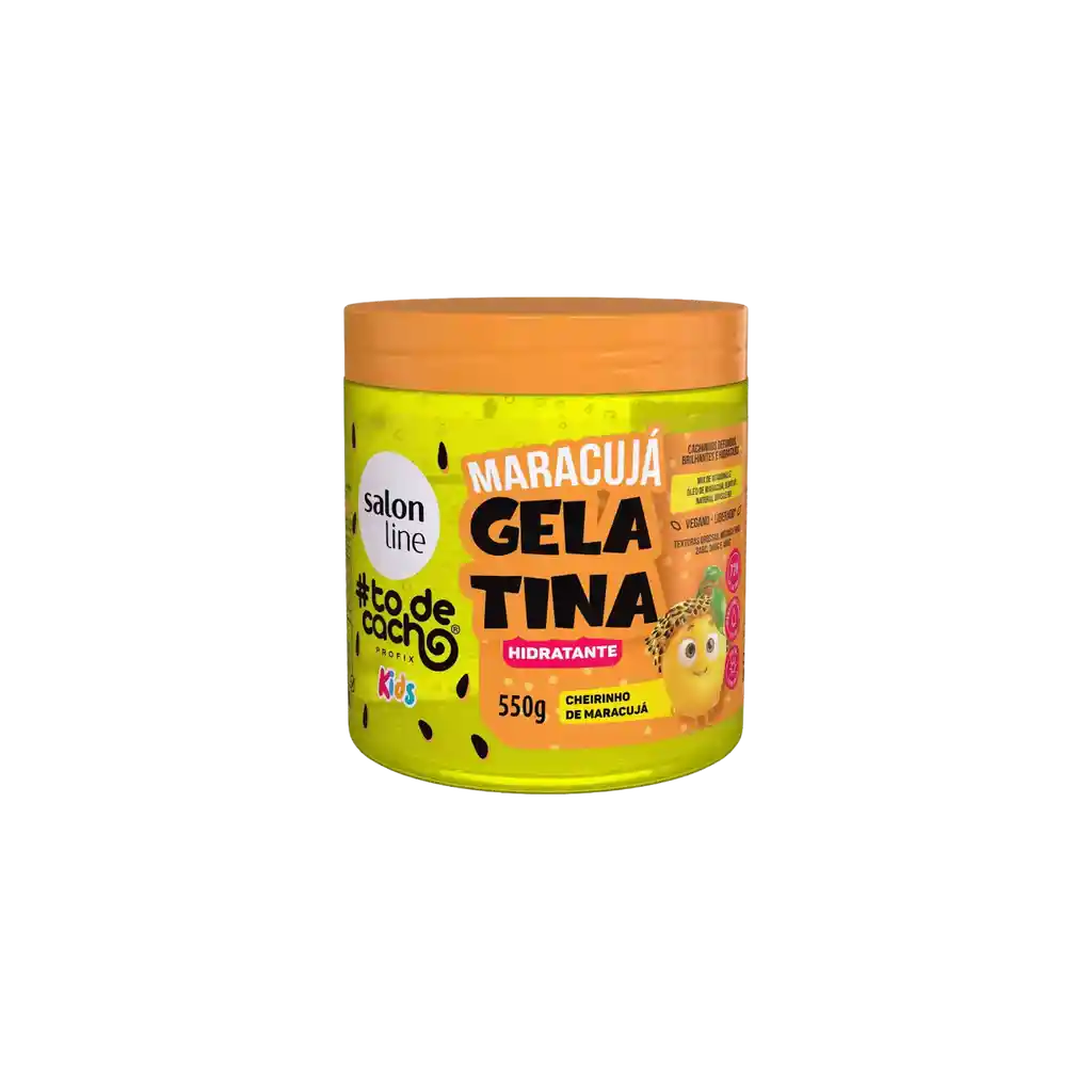 Gelatina Antifrizz Kids Maracuyá 550gr Salon Line