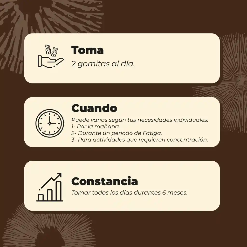 Pack X3 180 Gomitas Melena Leon Karun Life