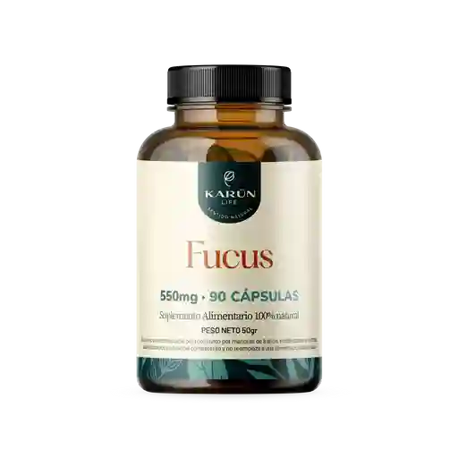 Fucus 90 Cápsulas 500 Mg Karun Life