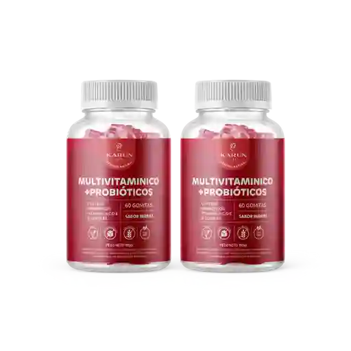 Pack X2 120 Gomitas Multivitamínico Karun Life
