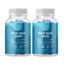 Pack Doble Biotina Hair Nails & Skin Gomitas 120u Karun Life