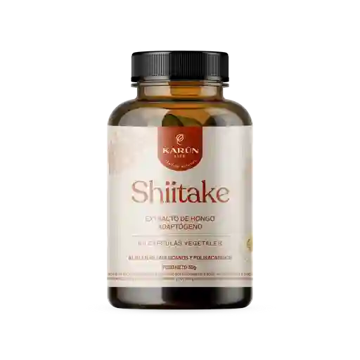 Shiitake 60 Capsulas - 500 Mg Karun Life