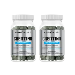 Pack Doble Creatina Monohidratada 300 Gomitas Karun Life