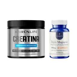 Pack Rendimiento Potenciado Creatina 300gr + Triple Magnesio