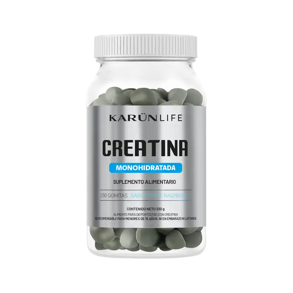 Creatina Monohidratada 150 Gomitas Premium Karun Life