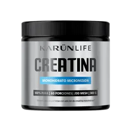 Creatina Monohidratada En Polvo 300g - Karun Life