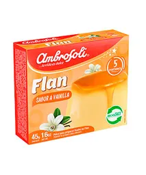 Flan Sabor Vainilla Ambrosoli 45 G