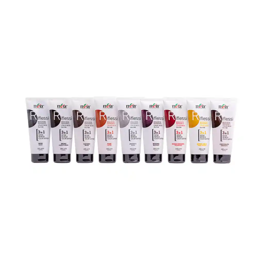 Riflessi 3 En 1 - Negro 200 ml Itely