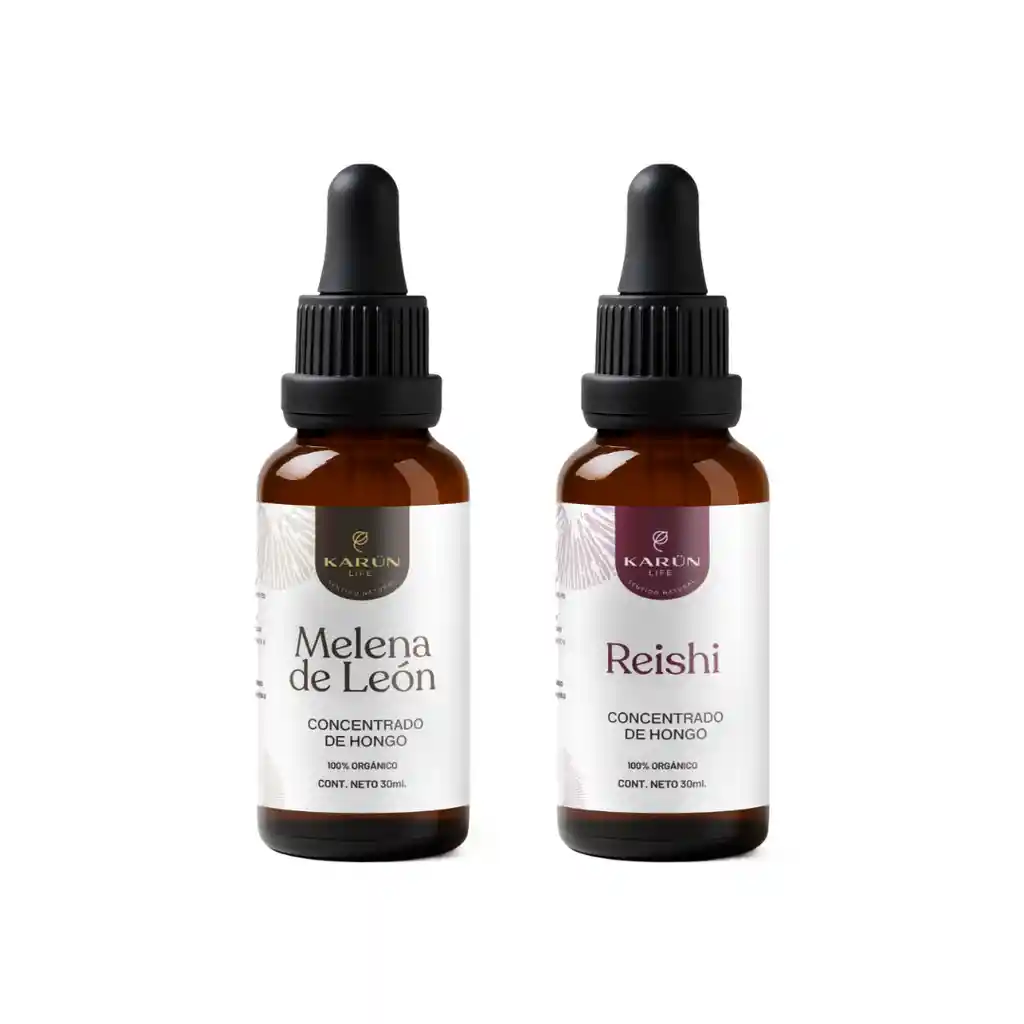 Melena De León + Reishi Hongos Concentrado 30ml Karun Life