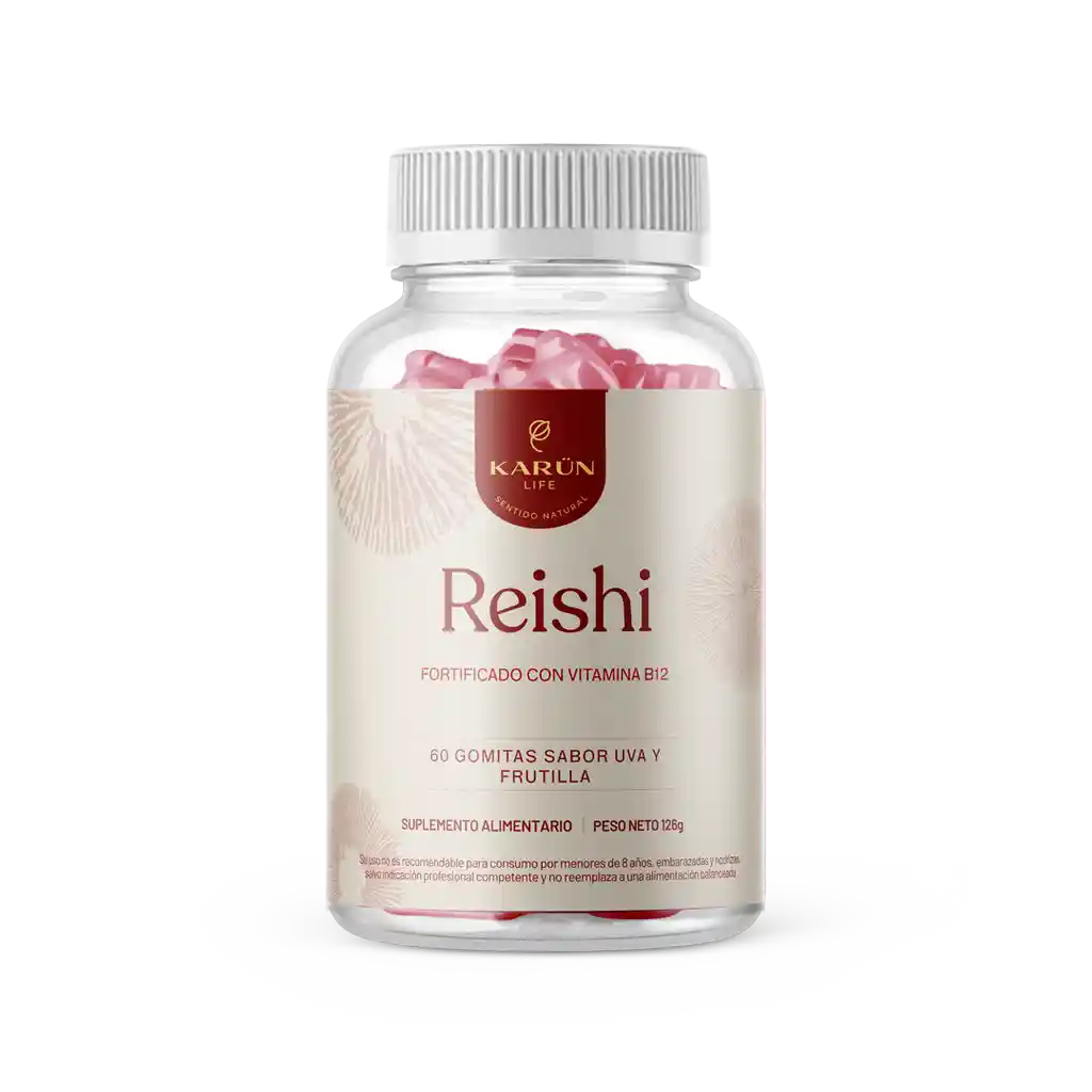 Gomitas Reishi Hongo 60 Unidades