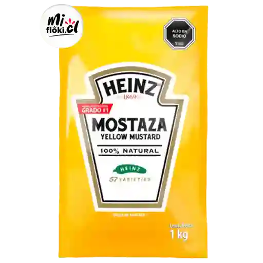 Mostaza Heinz Bolsa De 1kg