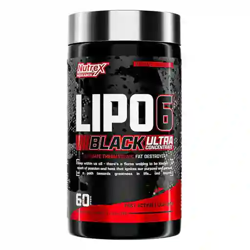 Lipo 6 Black Uc 60 Caps