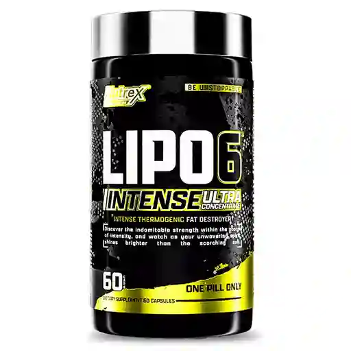 Quemador Lipo 6 Black Intense 60 Caps
