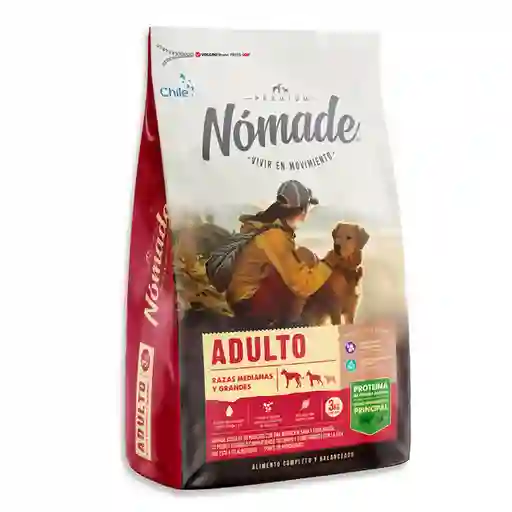 Nómade, Alimento Para Perro Adulto, Razas Medianas Y Grandes (20kg)