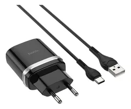 Cargador Completo Tipo C De 3.0 - Hoco C12q - Negro