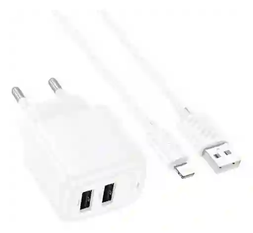 Cargador Hoco Usb Con Cable Para Iphone Cs51a