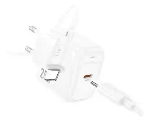 Cargador Carga Rapida Hoco Cs53a 25w + Cable Para Iphone