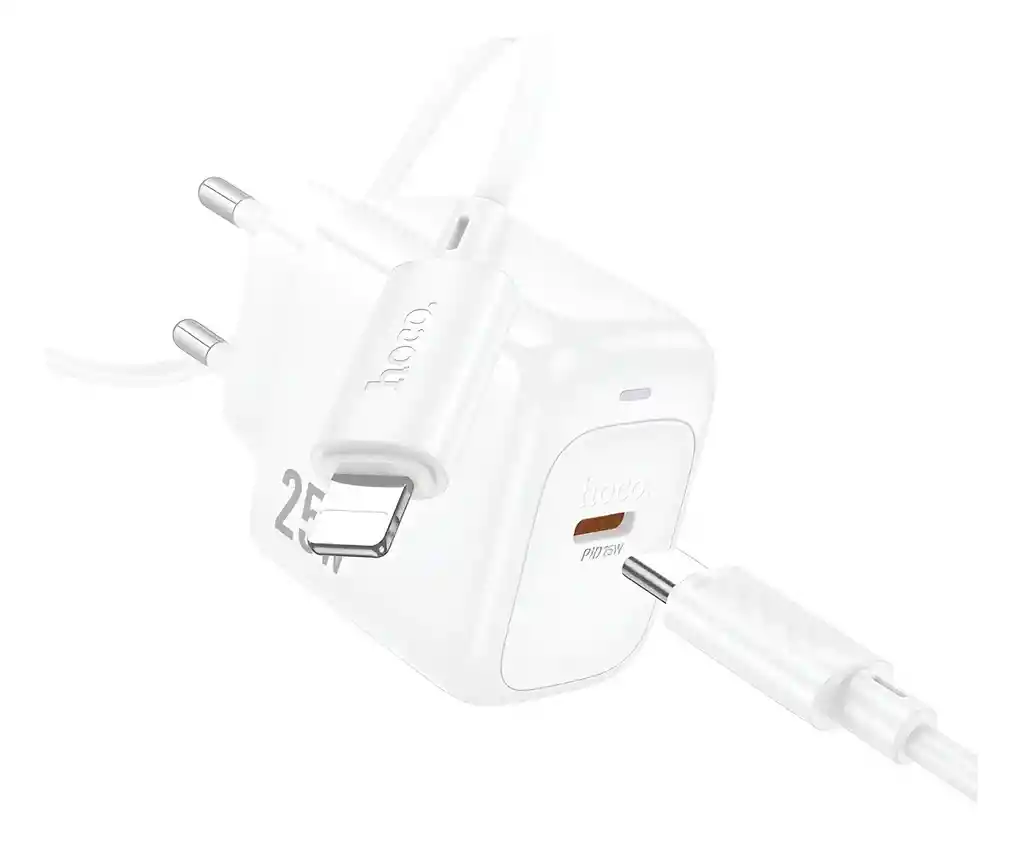 Cargador Carga Rapida Hoco Cs53a 25w + Cable Para Iphone