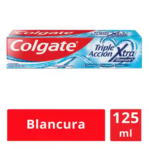 Pasta Dental Colgate Triple Acción Xtra Blancura 125ml