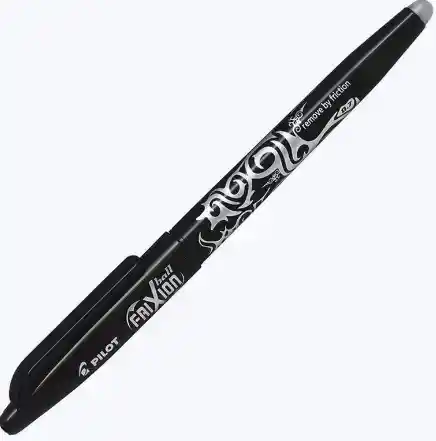 Lápiz Gel Frixion Ball Borrable 0.7 Negro Pilot