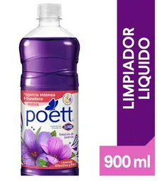 Limpiador Líquido Poett Frescura De Lavanda 900 Ml