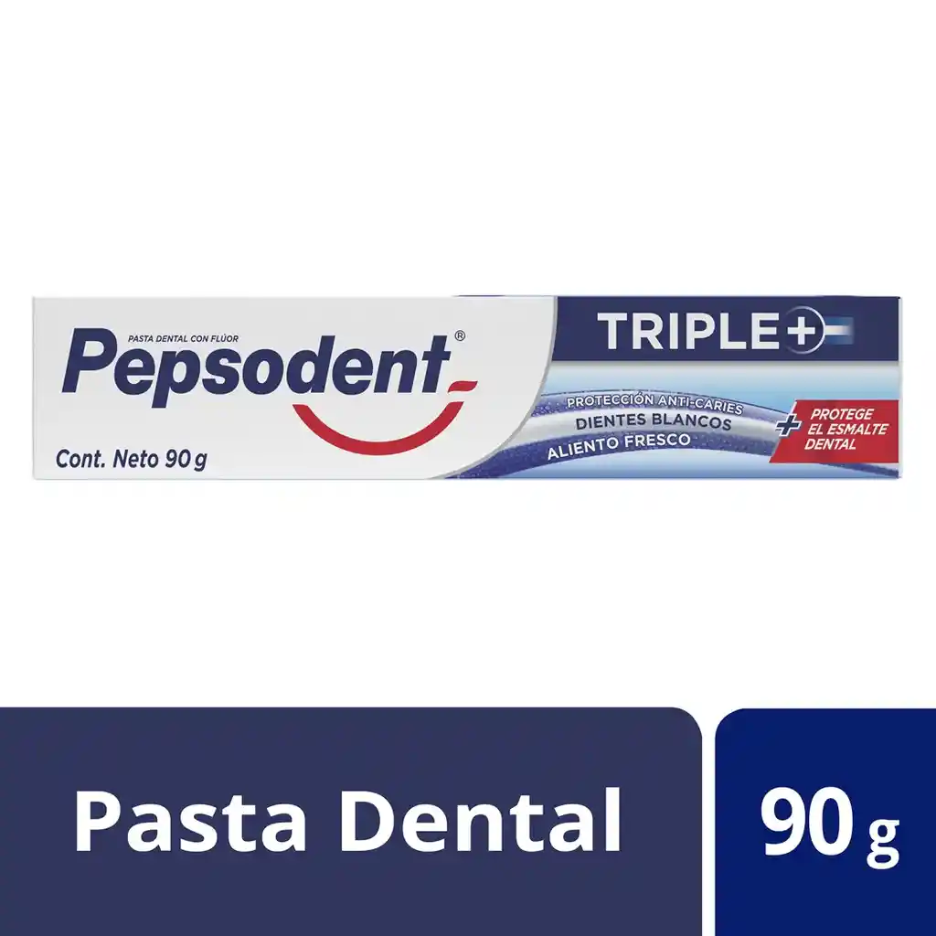 Pepsodent Pasta Dental Triple+ 90gr