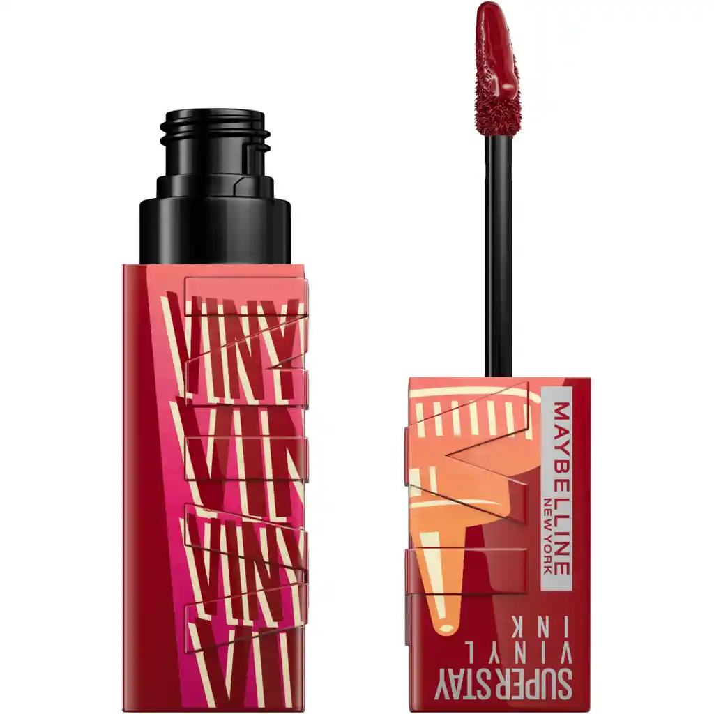 Labial Maybelline Superstay Vinyl Sauce Ltd 195 Barbecue