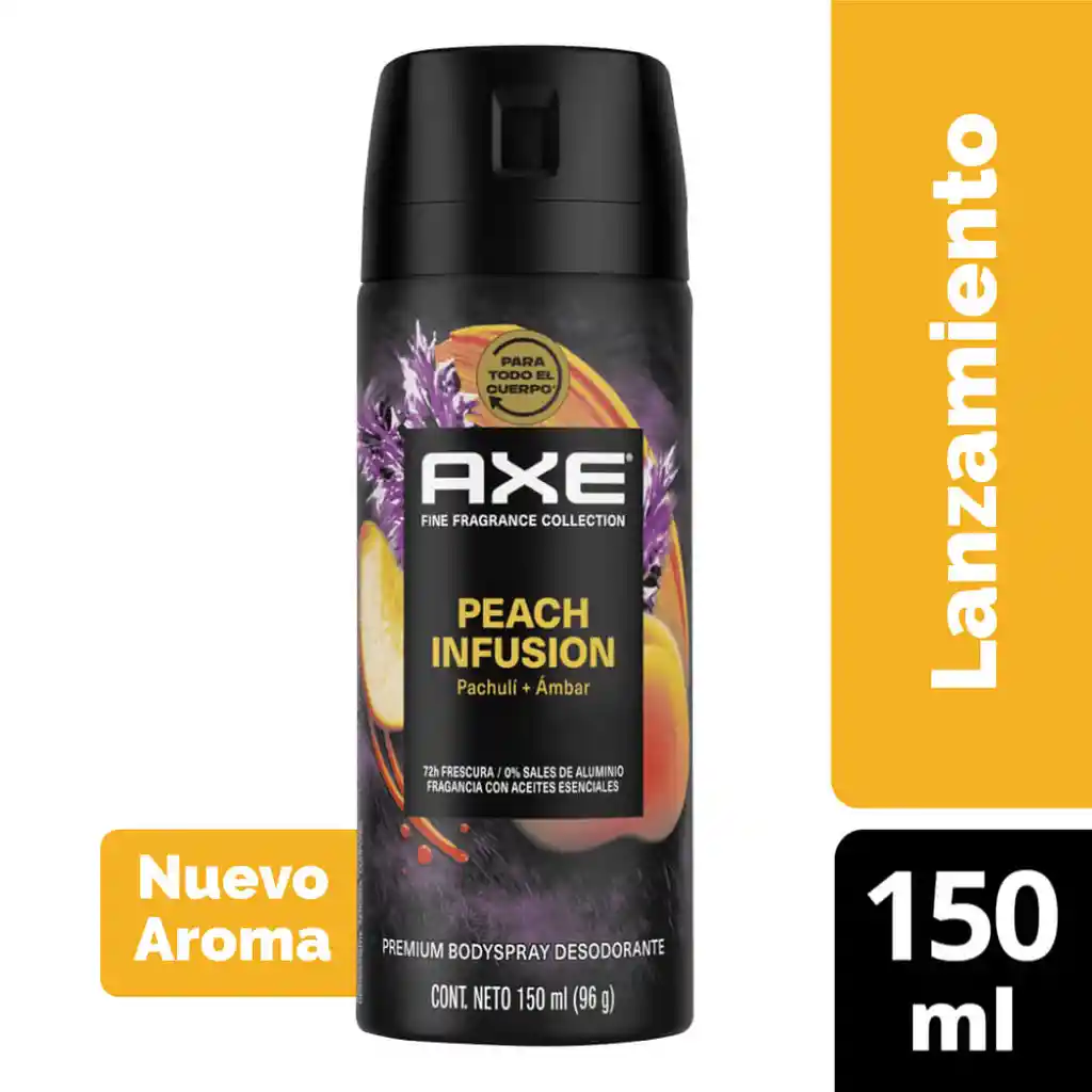 Axe Desodorante Aerosol Peach Infusion 150 Ml