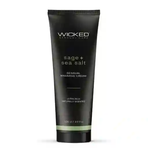 Crema De Masaje Sensual - Saliva Y Sal Marina