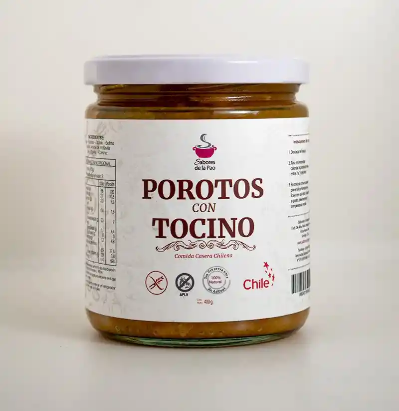Porotos Con Tocino