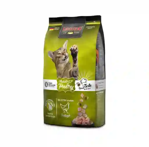 Alimento Leonardo Para Gato Adulto Gf Poultry 1,8 Kg