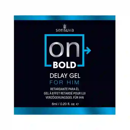 Gel Retardante De Eyaculación - On Bold - Sachet