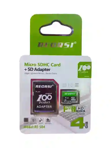 Tarjeta De Memoria 4gb