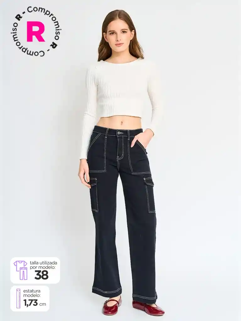 Jeans Moda Belol Inx Cor S25 Maren 42