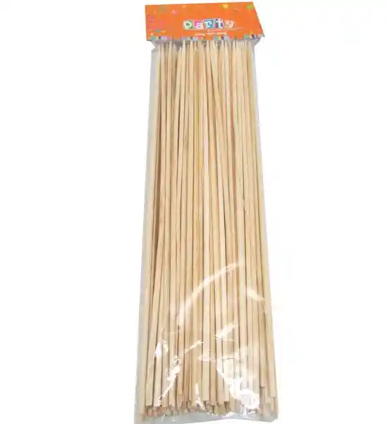 Brocheta 25 Cm 100 Unidades