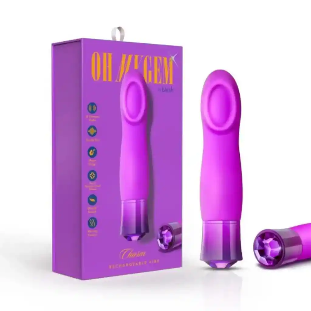 Vibrador Retumbante Charm Con Efecto Calor