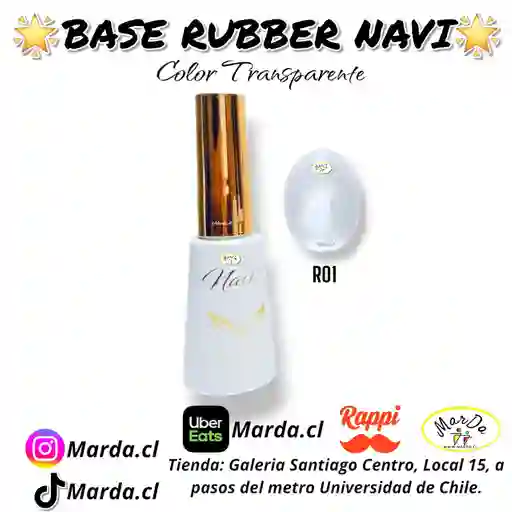 Base Rubber Navi R01 Transparente