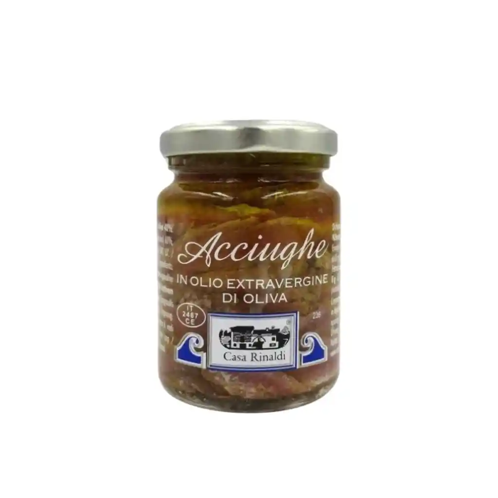 Anchoas En Aceite De Oliva Extra Virgen Casa Rinaldi