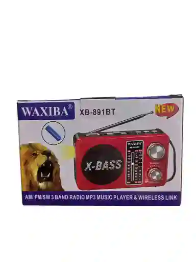Radio/parlante Waxiba Conexión Bluetooth/fm