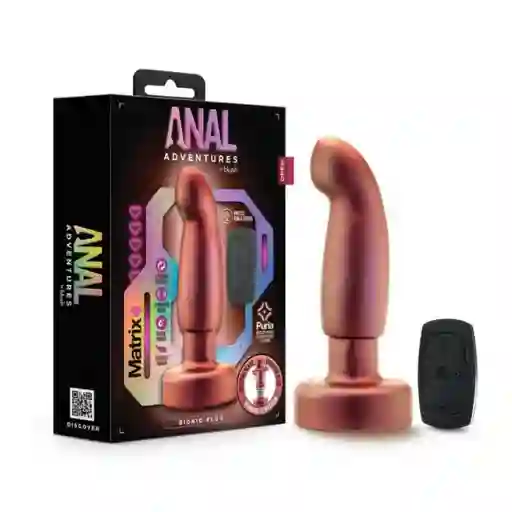 Plug Anal Vibrador Bionic