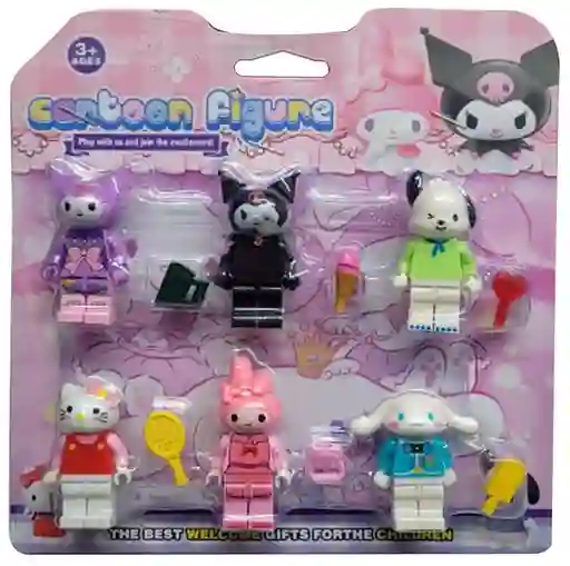 Juguetes Cartoon Figure Bloques De Construcción