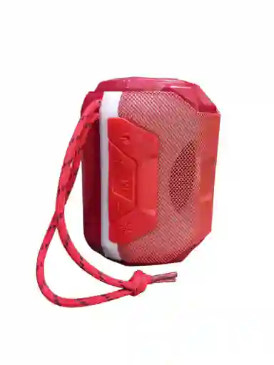 Parlante Portátil Conexión Bluetooth Rojo