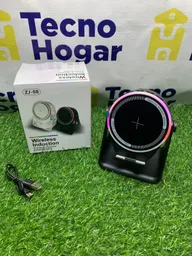 Bocina Inteligente Wireless Induction 3 En 1 Carga Rápida