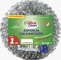 Esponja Galvanizada 1 Un Ultra Clean