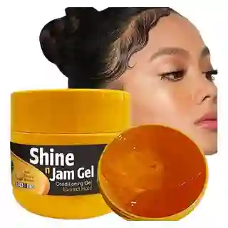Shine Jam Gel Fijacion Braid Para Twist Locs Trenzas