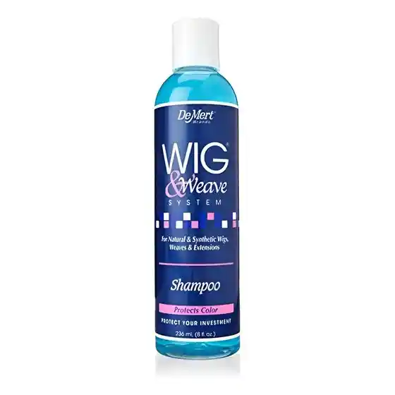 Shampoo Demert Wig & Weave Para Pelucas Y Extensiones En Fibra Y Naturales