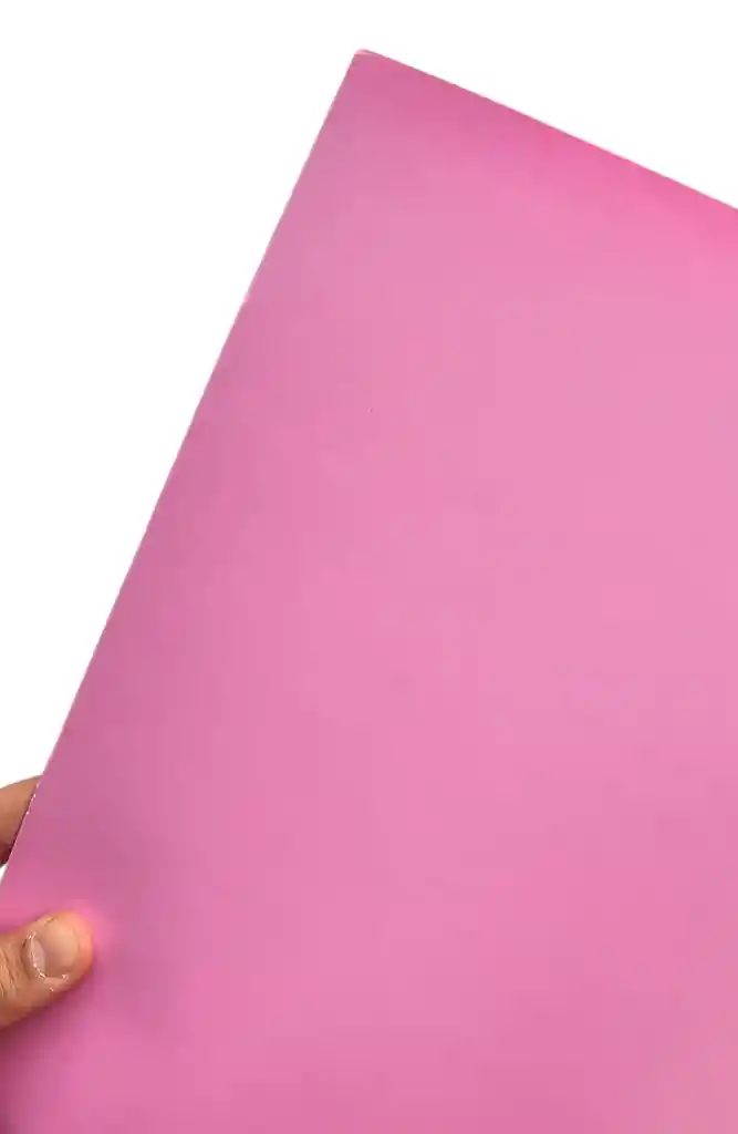 Cartulina Carton Pintado Forrado Rosado 54x77cm 235grs